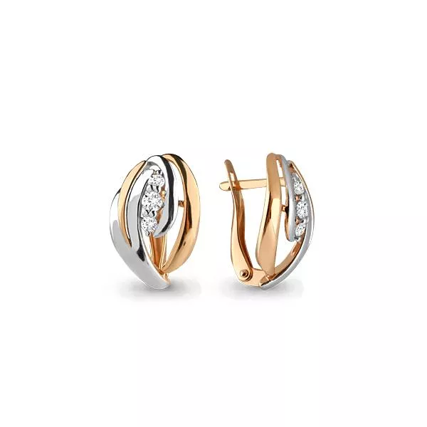 Серьги, золото, артикул LV45620