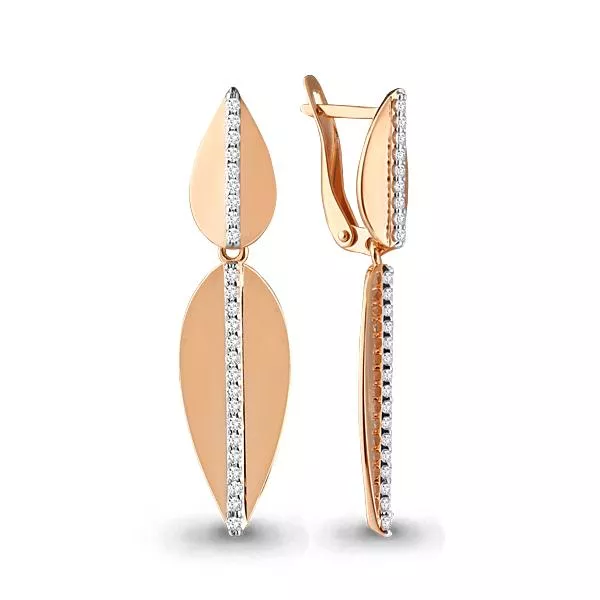 Серьги из золота, артикул LV45613А