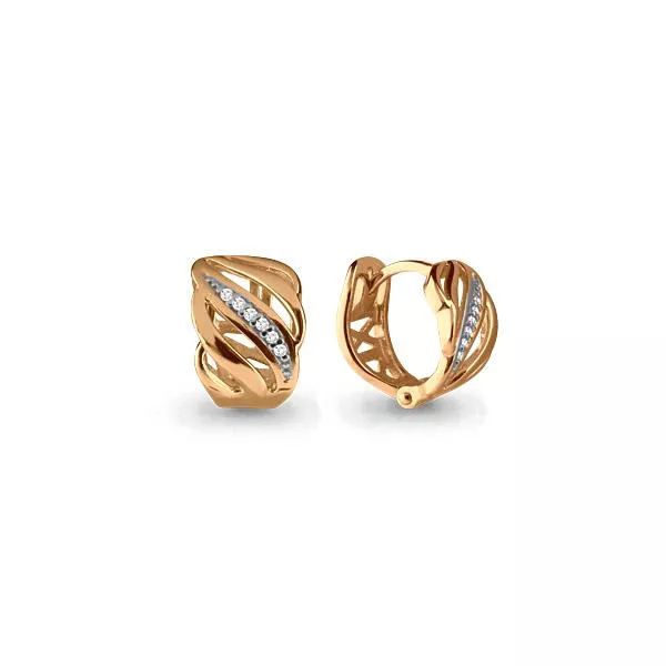 Серьги из золота, артикул LV45589А