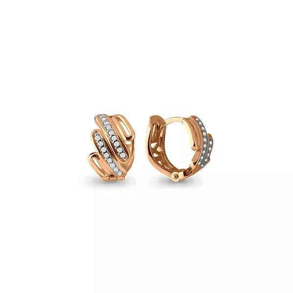 Серьги, золото, артикул LV45584А