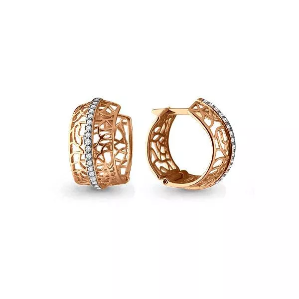 Серьги, артикул LV45546А, золото