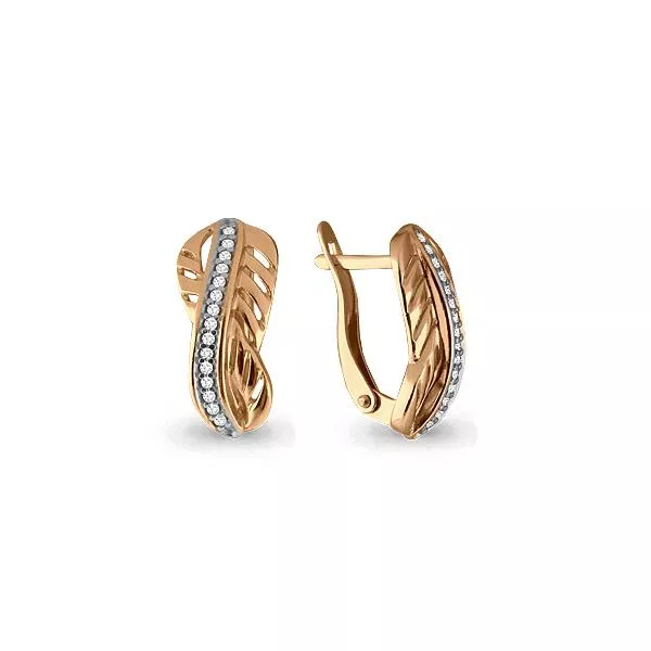 Серьги из золота, артикул LV45532А