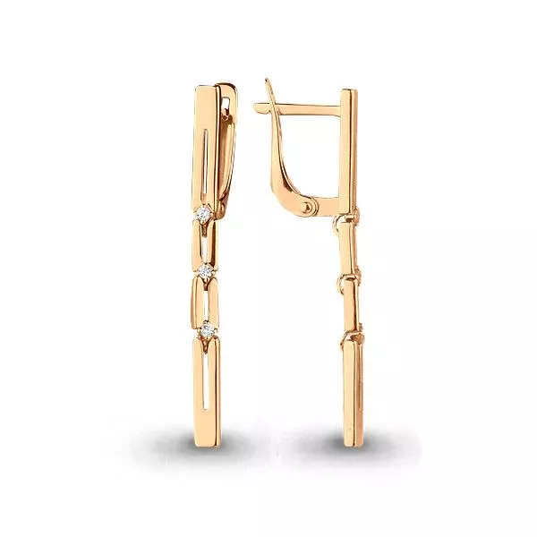 Серьги из золота, артикул LV45516А