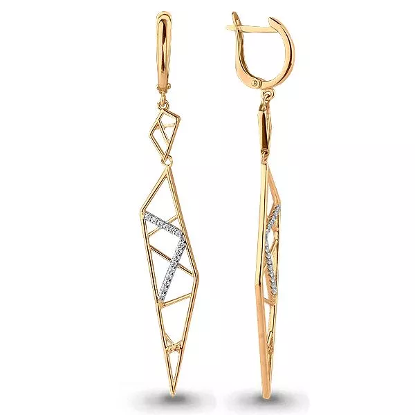 Серьги из золота, артикул LV45462А