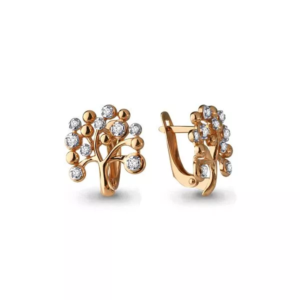 Серьги, золото, артикул LV45445А