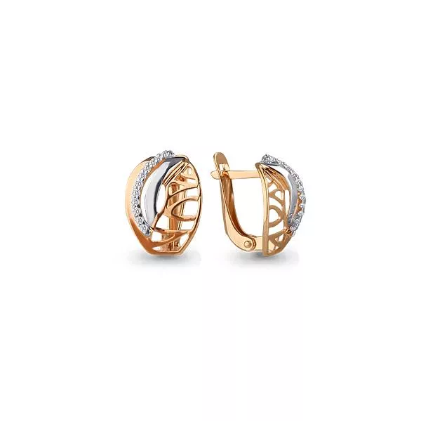 Серьги, золото, артикул LV45435А