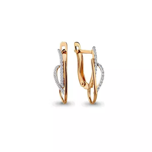 Серьги, золото, артикул LV45408