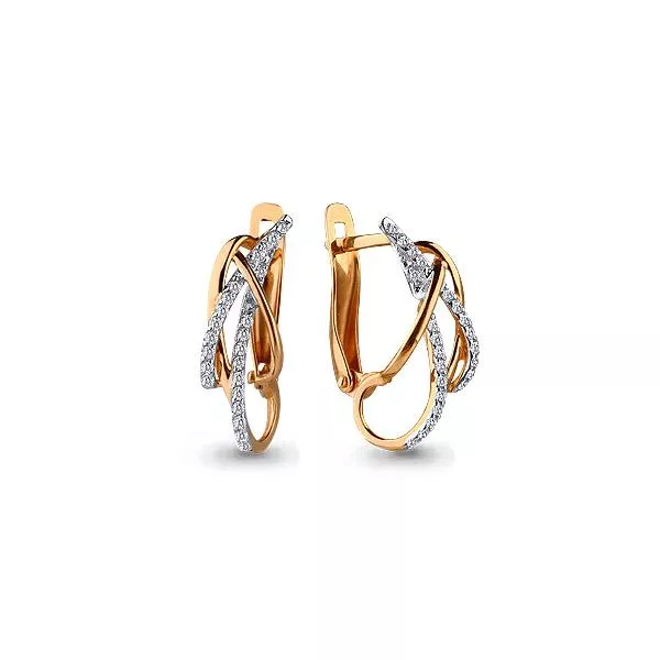 Серьги из золота, артикул LV45406