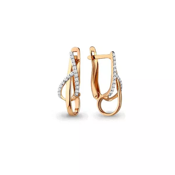 Серьги, золото, артикул LV45405