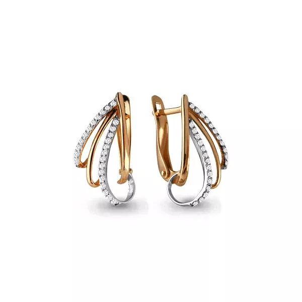 Серьги из золота, артикул LV45403