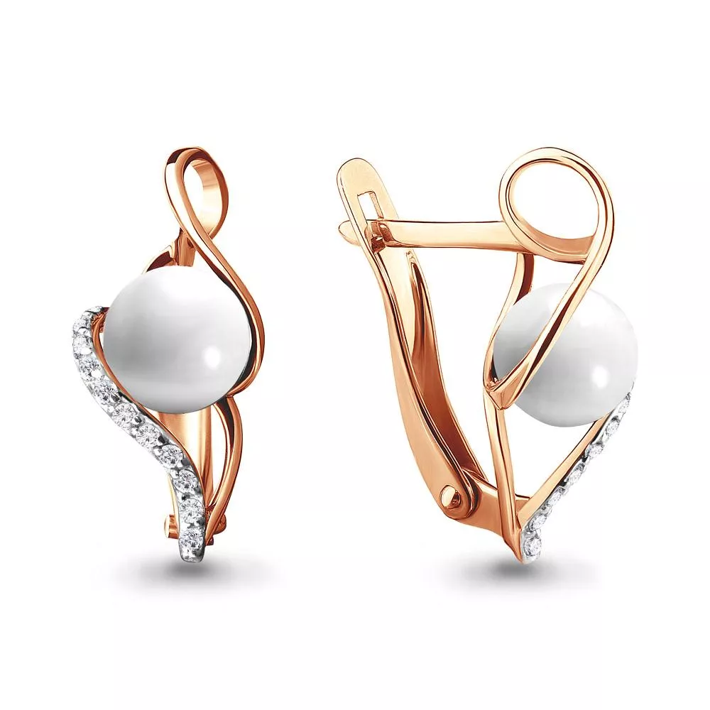 Серьги из золота, артикул LV45400