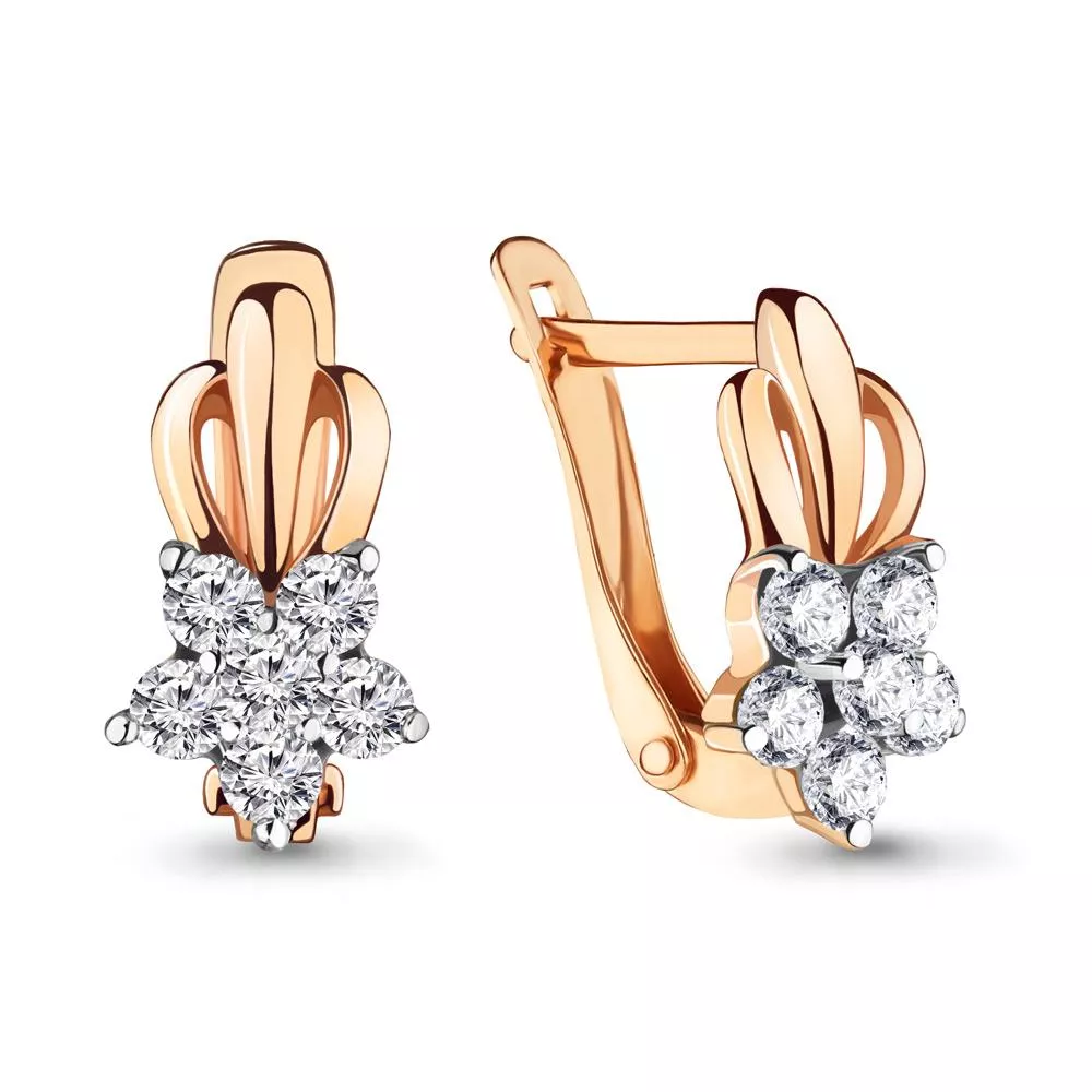 Серьги, золото, артикул LV45373А