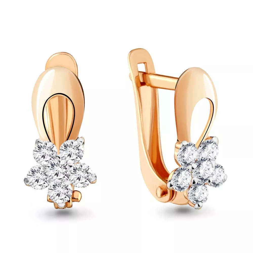 Серьги, золото, артикул LV45370