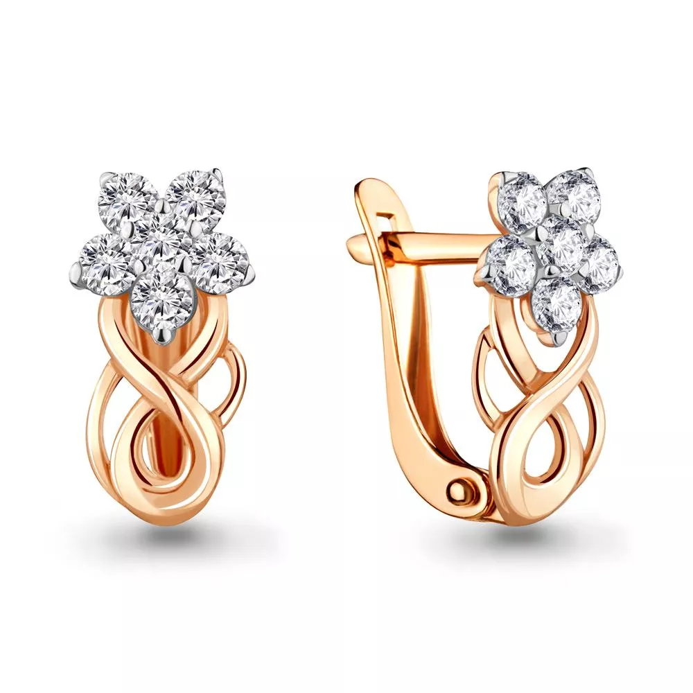 Серьги, артикул LV45368, золото