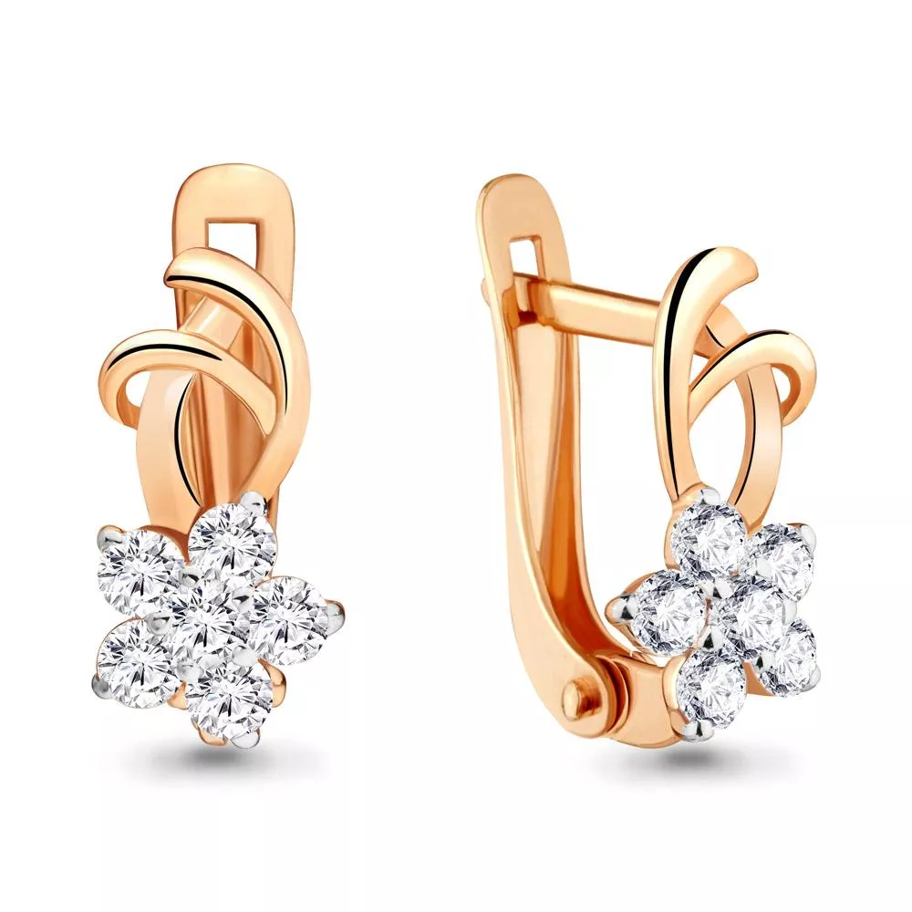 Серьги, золото, артикул LV45367