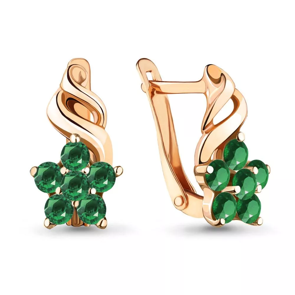 Серьги из золота, артикул LV45366Г