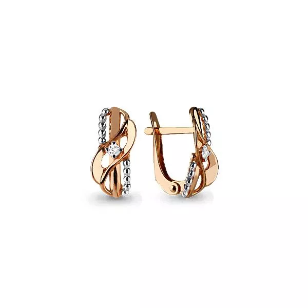 Серьги, артикул LV45359А, золото