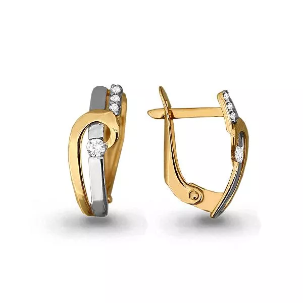 Серьги из золота, артикул LV45328А