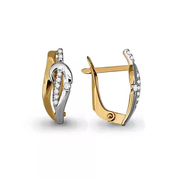 Серьги из золота, артикул LV45325А
