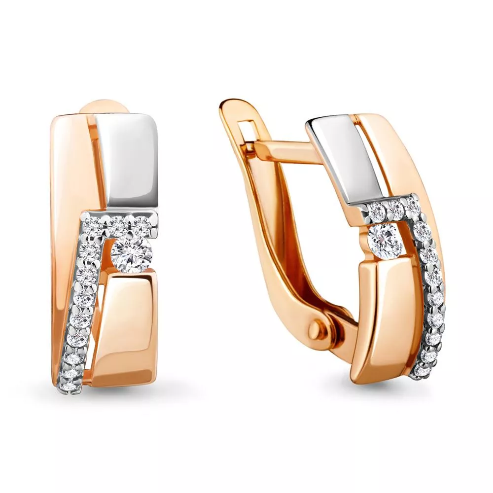 Серьги, золото, артикул LV45323А