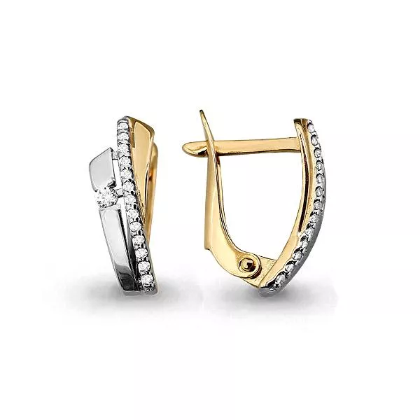 Серьги, артикул LV45321А, золото