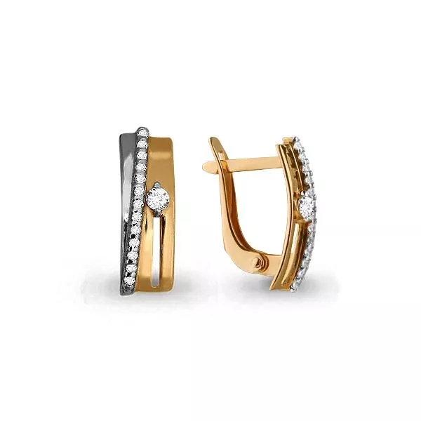 Серьги, золото, артикул LV45320А