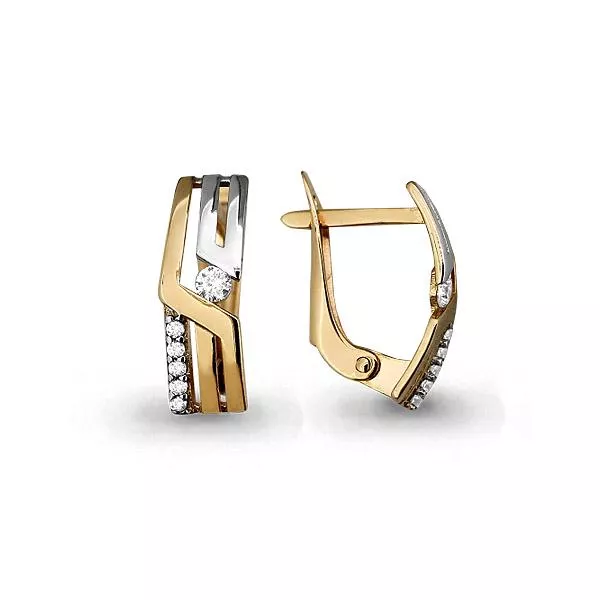 Серьги из золота, артикул LV45319А