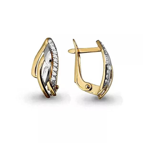 Серьги, артикул LV45318А, золото