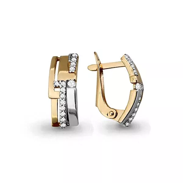 Серьги, артикул LV45315А, золото