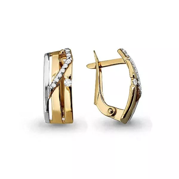 Серьги из золота, артикул LV45313А