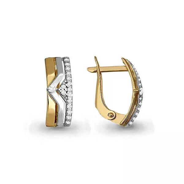 Серьги, артикул LV45312А, золото