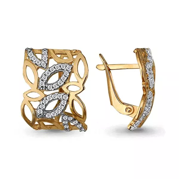 Серьги из золота, артикул LV45292А