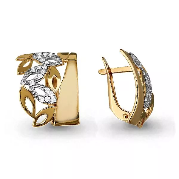 Серьги, артикул LV45291А, золото