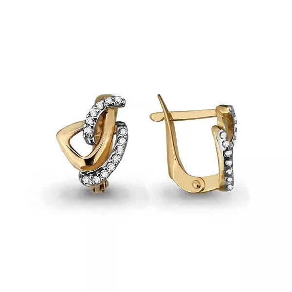 Серьги, золото, артикул LV45284А