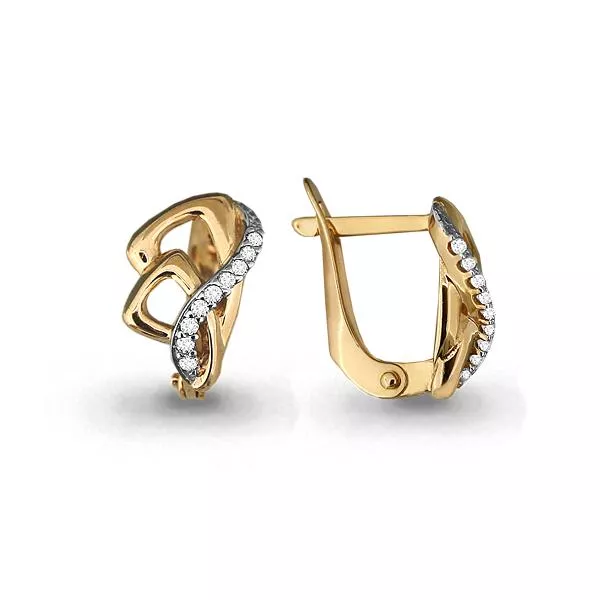 Серьги, золото, артикул LV45281А