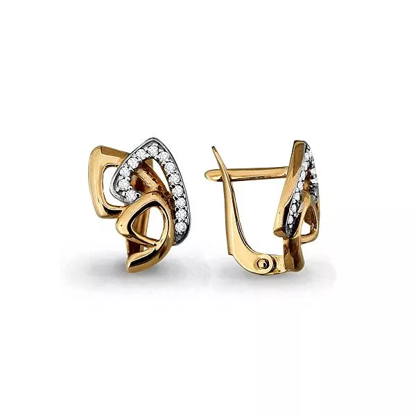 Серьги из золота, артикул LV45280А