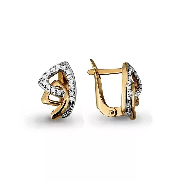 Серьги, артикул LV45279А, золото