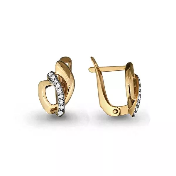 Серьги, золото, артикул LV45278А