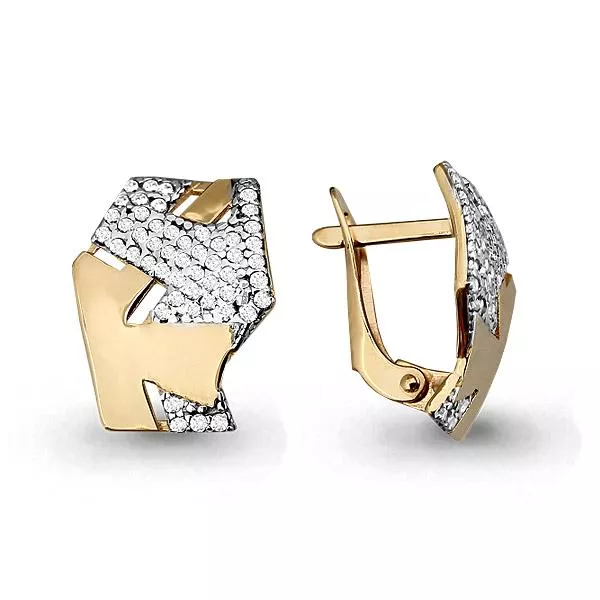 Серьги, артикул LV45262А, золото