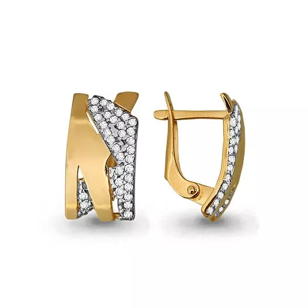 Серьги, золото, артикул LV45261А