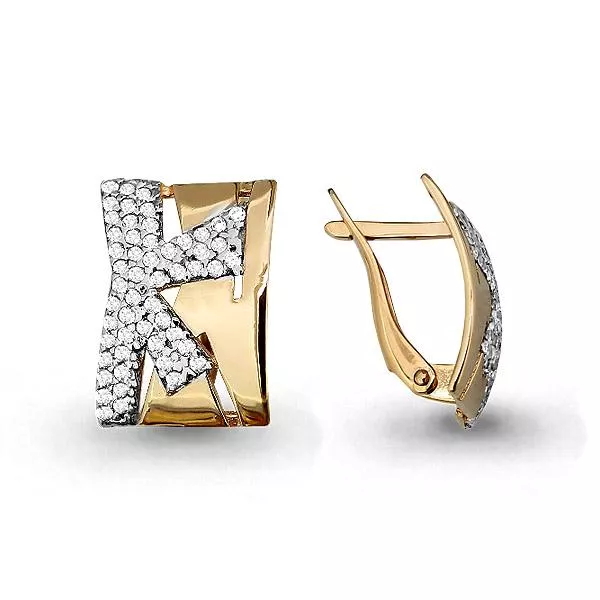 Серьги из золота, артикул LV45260А