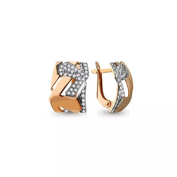 Серьги, артикул LV45252, золото