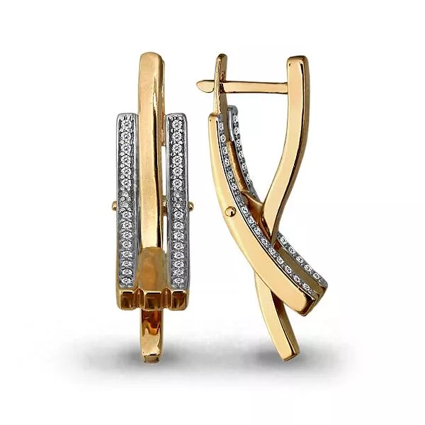 Серьги, золото, артикул LV45191А