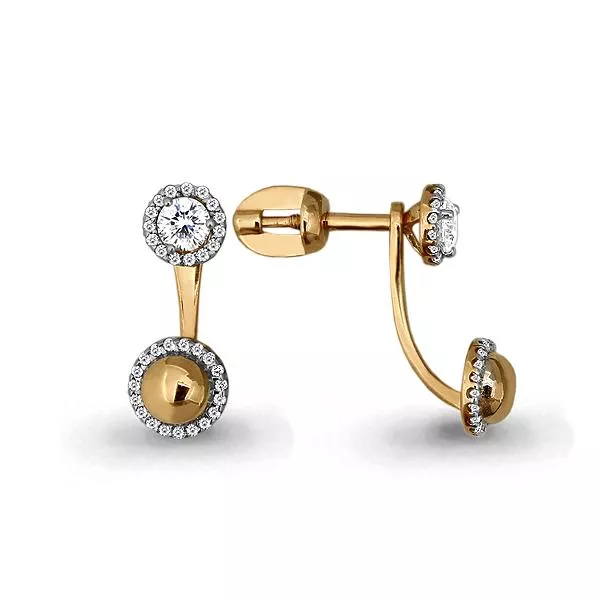 Серьги из золота, артикул LV45176А