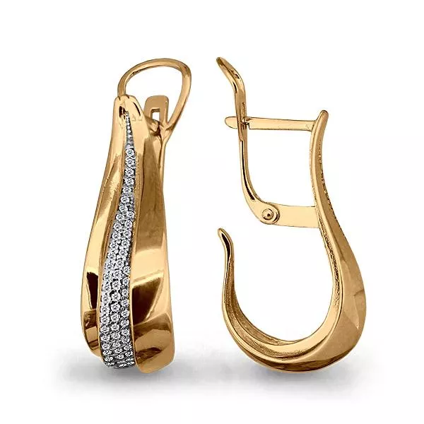 Серьги из золота, артикул LV45160А