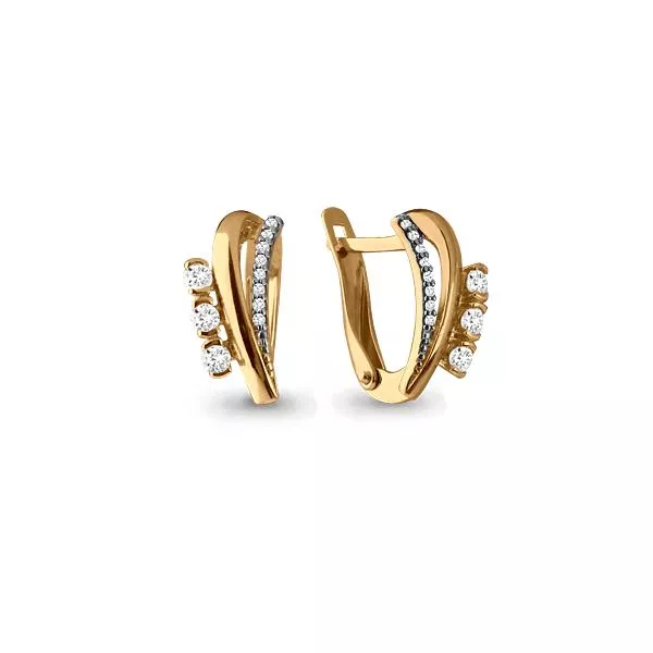 Серьги из золота, артикул LV45090А
