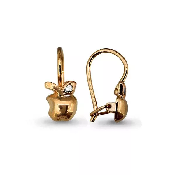 Серьги, артикул LV45053А, золото