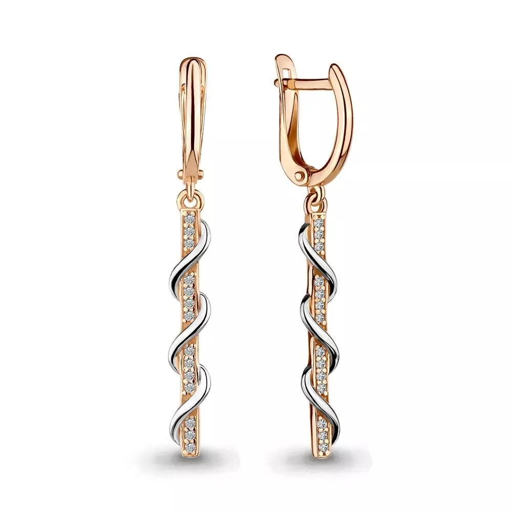 Серьги из золота, артикул LV45025А