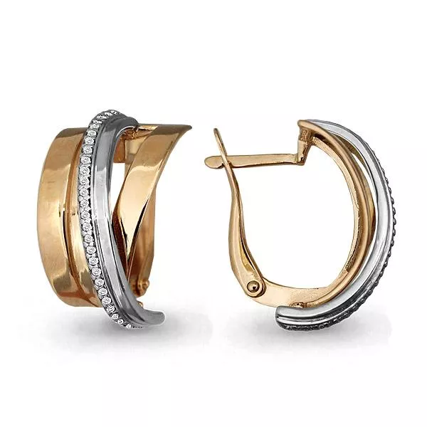 Серьги, артикул LV45002А, золото