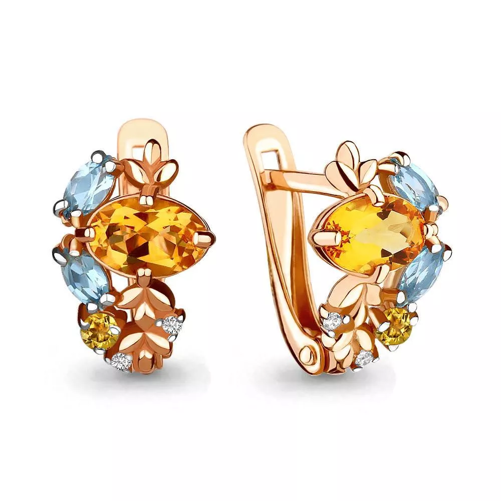 Серьги, золото, артикул LV4498258А